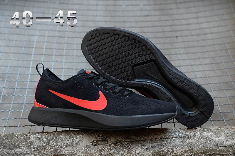 Nike Dualtone Racer Premium Black Red Shoes